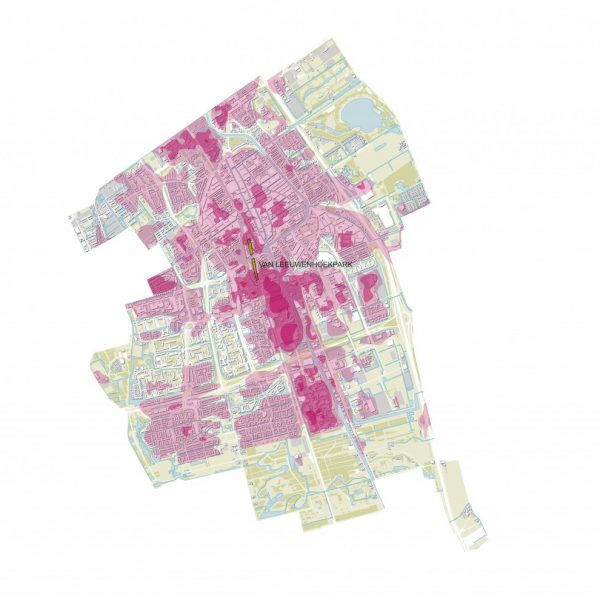buro-sant-en-co-landschapsarchitectuur-van leeuwenhoekpark-delft-stadspark-dakpark-klimaatadaptief-ecologie-hittestress