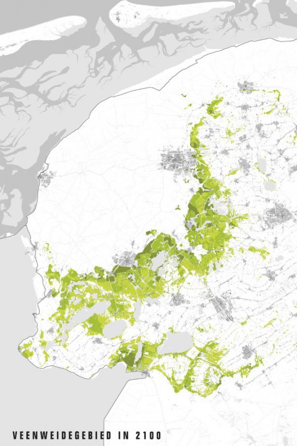 buro-sant-en-co-landschapsarchitectuur-atelier-Friese-veenweide- Verdwijning veen 2100-1