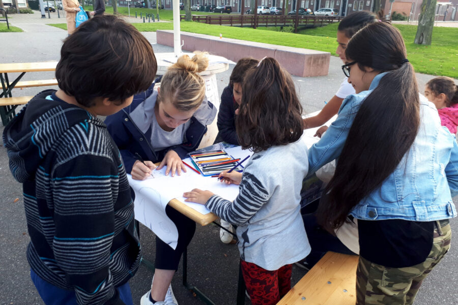 Burosantenco-landschapsarchitectuur-Cromvlietpark-participatie -kinderen